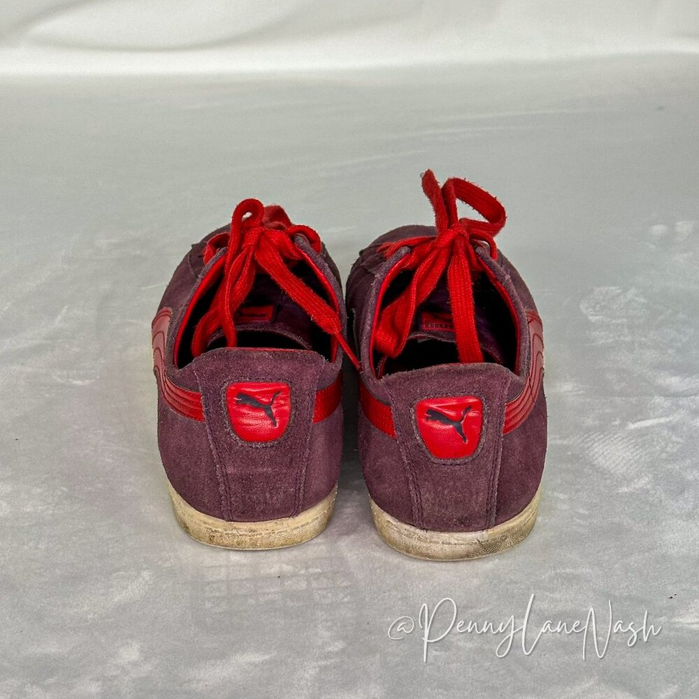 PUMA Women's Glyde Lo WN's Low Neck Sneaker 9.5 Red/Pink/Cabernet - Picture 6 of 7